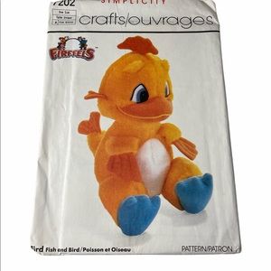 Firffels Bird Sewing pattern VTG 7202 Simplicity